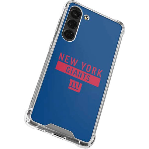 NFL New York Giants Blue Performance Series Galaxy S24 FE Clear Case